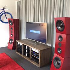 Musikanlæg Mit Hifi setup med diy højttalere 