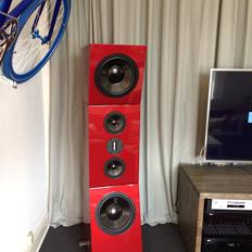 Musikanlæg Mit Hifi setup med diy højttalere 