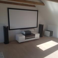 Hjemmebiograf Fuldt ATMOS setup med Focal & Dali