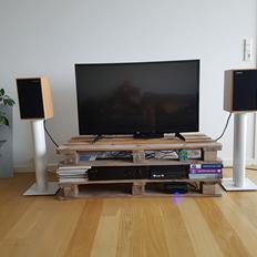 Musikanlæg Laid back sound, Harbeth og Exposure