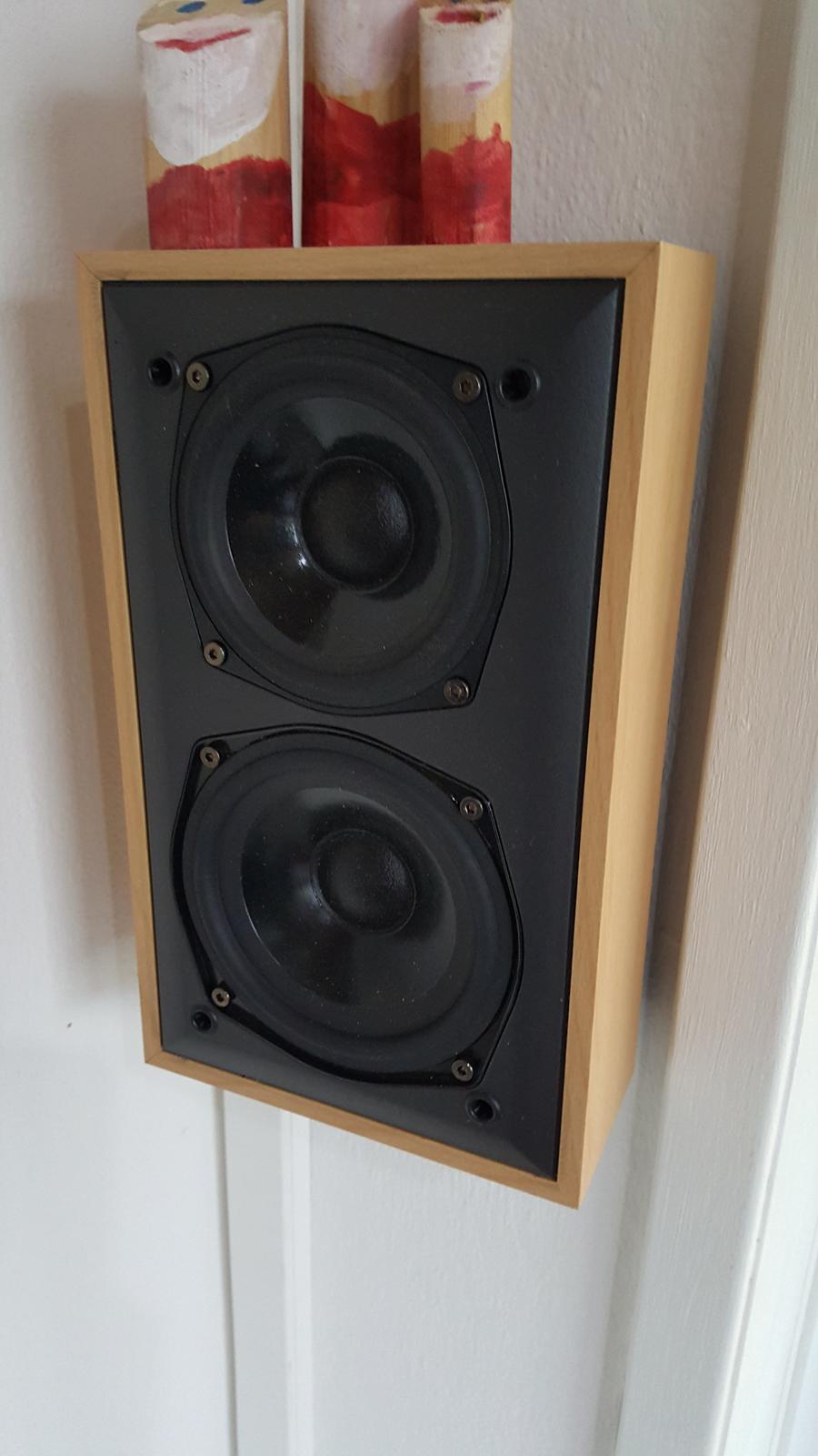 Hjemmebiograf 5.2 Dali & denon setup - Dali blue r1000 uden stofbeklæding billede 16