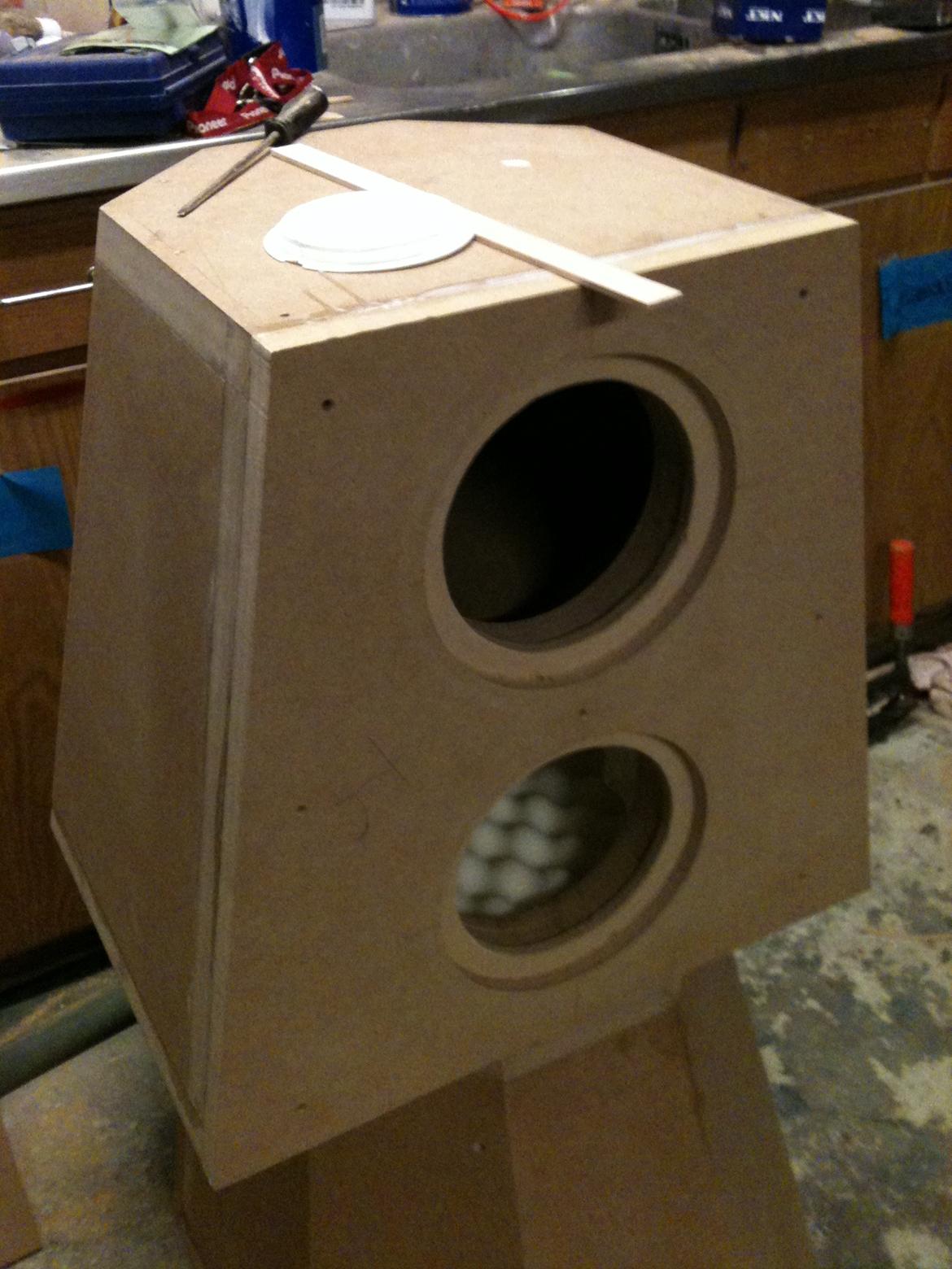 Hjemmebiograf DIY B&W-Scanspeak billede 16