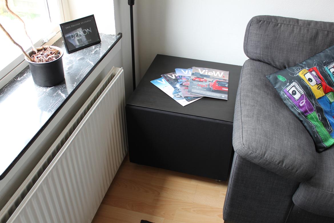 Musikanlæg af AL-1002 & Denon - I hus - 12" DIY subwoofer gemt i hjørnet, med frontstof... billede 22