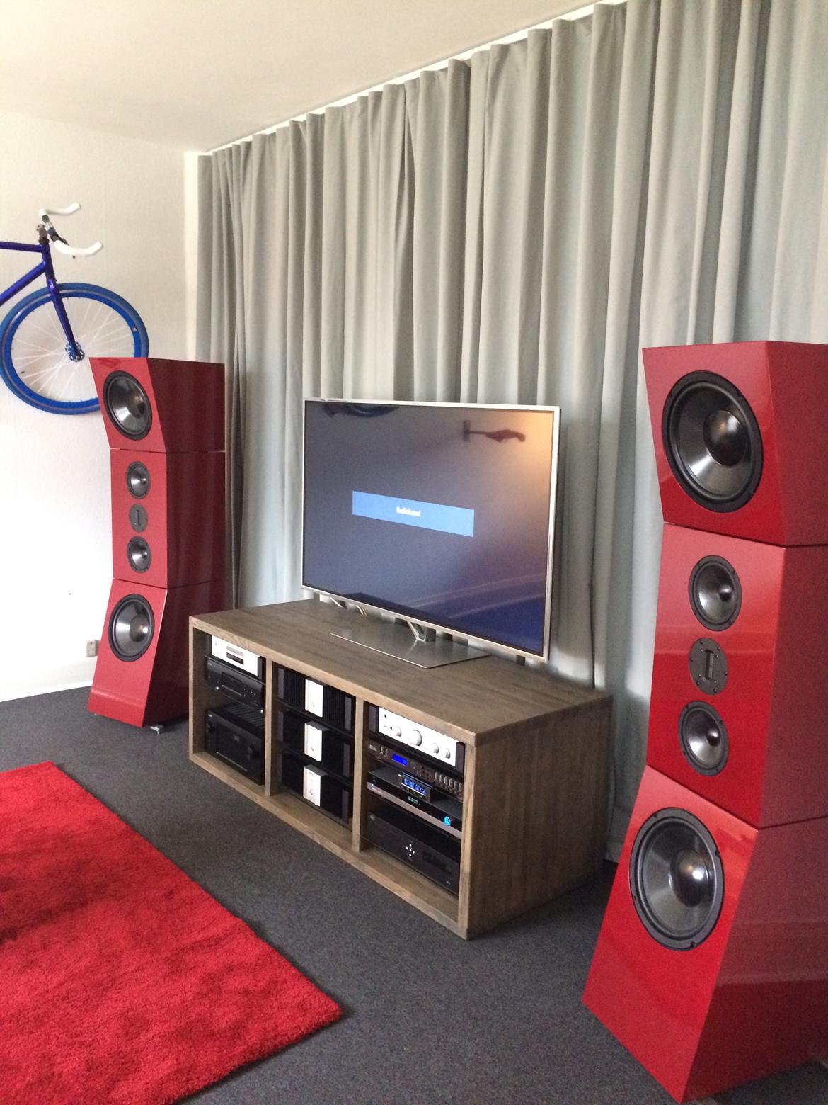 Musikanlæg Mit Hifi setup med diy højttalere  billede 1