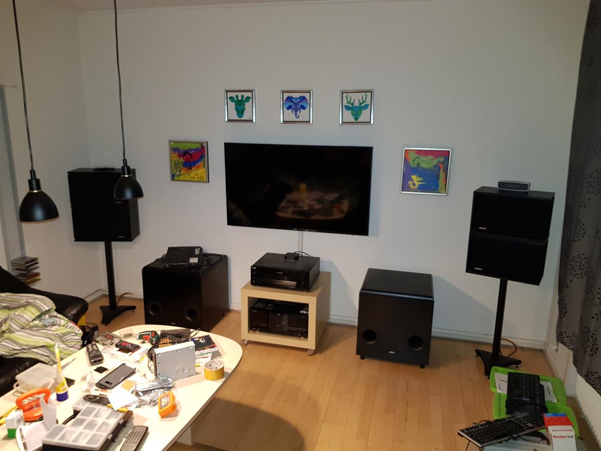 Musikanlæg BM'S Hule version 2 - Prøve med subs på hver side billede 7