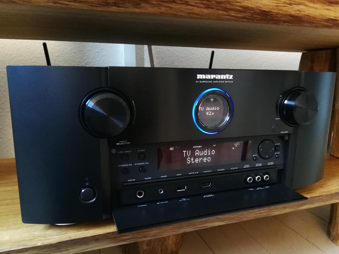 Musikanlæg Marantz SR7015 & Monitor Audio billede 4