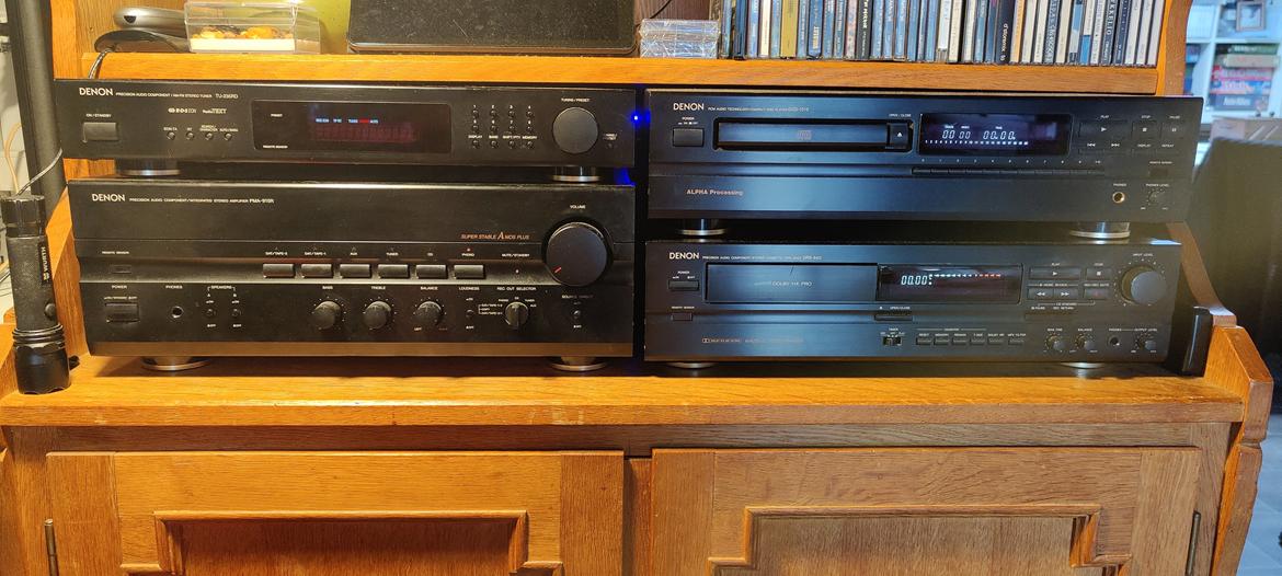 Musikanlæg Denon 90'er retro + Hjemmebyg billede 1