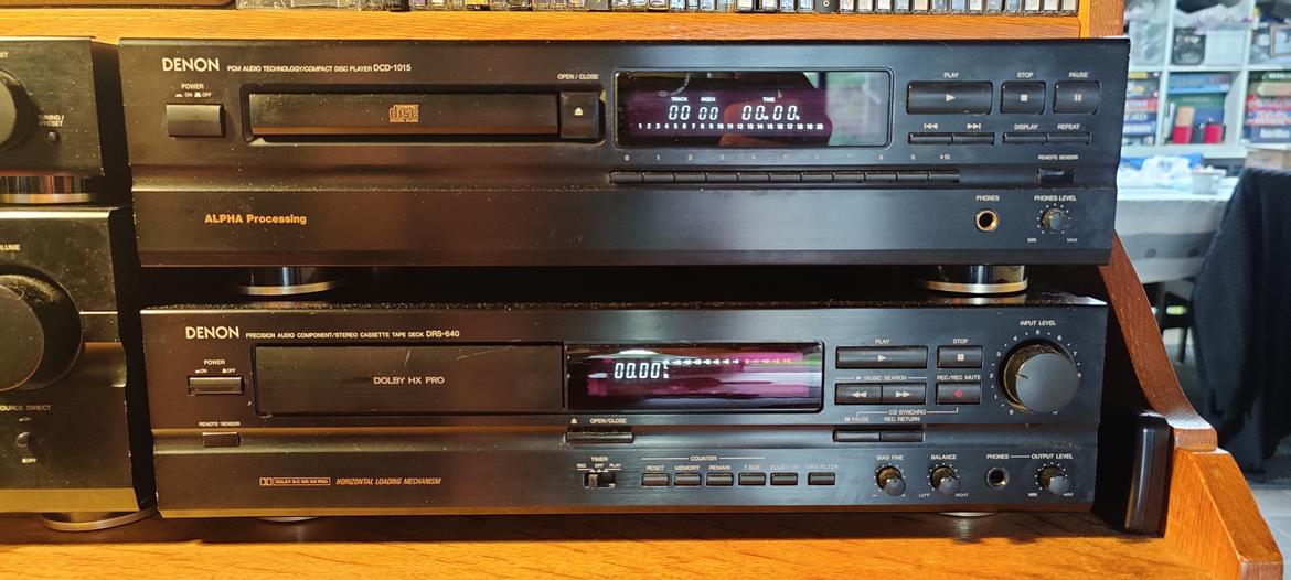 Musikanlæg Denon 90'er retro + Hjemmebyg billede 3