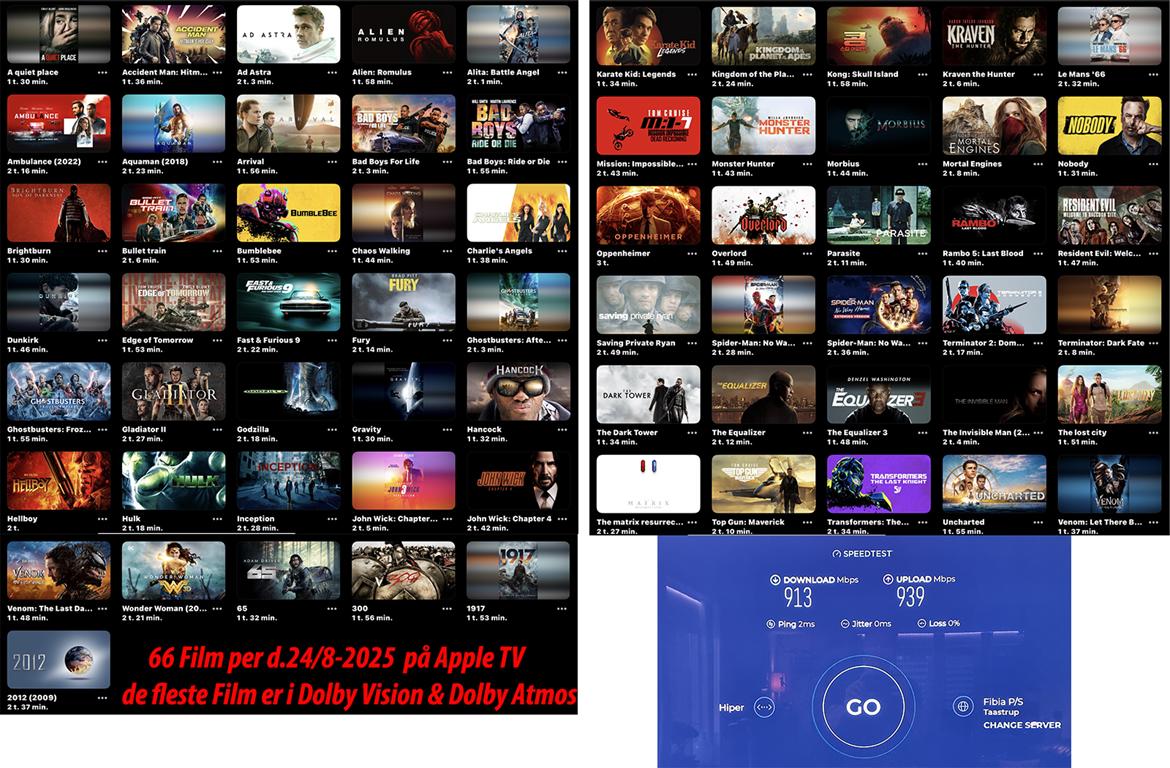 Hjemmebiograf Stue Dolby Atmos 7.2.4 billede 21