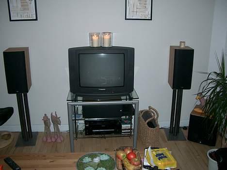 Hjemmebiograf B&W stue - Sådanne ser det ud fra sofaen billede 2