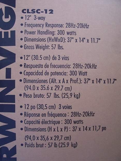 Hjemmebiograf CV CLSC-12 Og Dantax billede 9