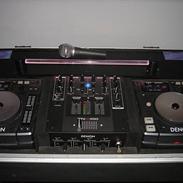 Diskoteksanlæg DJ udstyr + lille mobilt