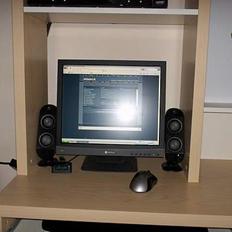 Computeranlæg Logitech + Creative