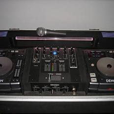 Diskoteksanlæg DJ udstyr + lille mobilt