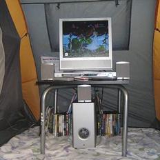 Hjemmebiograf Hjemmebio i telt