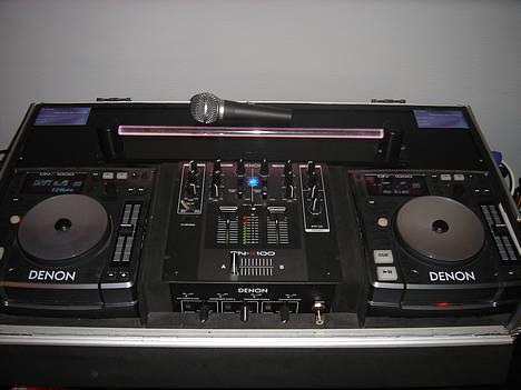 Diskoteksanlæg DJ udstyr + lille mobilt billede 3