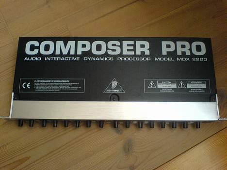 Diskoteksanlæg  DiaZz - Behringer Composer PRO billede 5