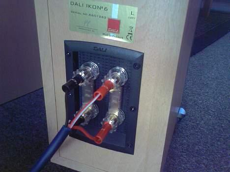 Musikanlæg Technics, Dali Ikon (Gml) - mmm... Bi-Wire *droool* billede 4