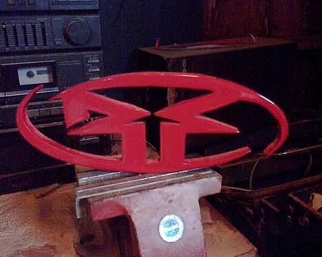 Bilstereo 405 RF - Pioneer - Mit hjemmelavede Rockford Fosgate Logo til motering på forstærker kassen. billede 17