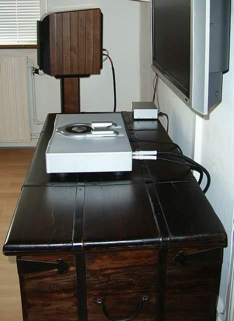 Musikanlæg Stereo med Fodtramp billede 2