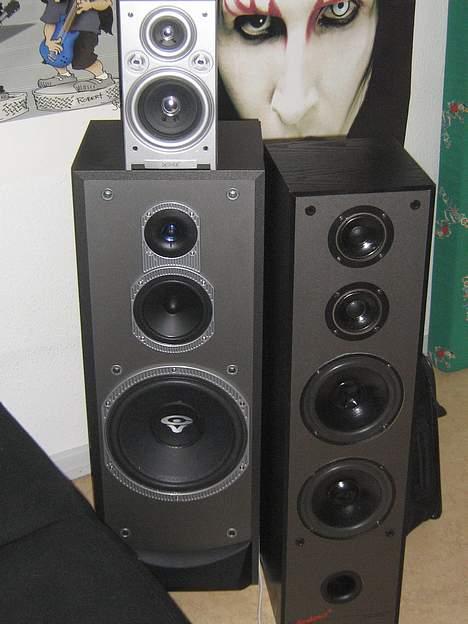 Hjemmebiograf Anlæg  :) - højtalere! billede 2