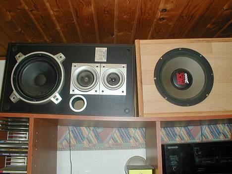 Musikanlæg Blandet - Jah der kan man se min pioneer højttaler og min MTX Thunder! billede 6