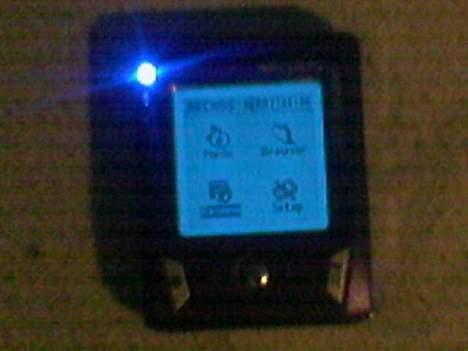 Scooterstereo stalker stereo Solgt - det så min mp3 som jeg bruger til musikken: archos Gmini xs 202 med 20gb billede 6
