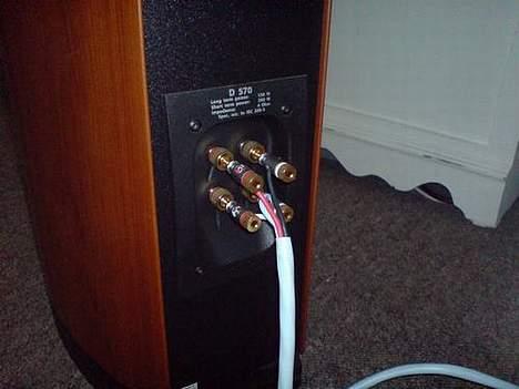 Hjemmebiograf Pioneer og Jamo Cinema - Supra Bi-wire kabel med guldbelagt bananstik... billede 6