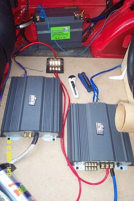 Bilstereo 145,5 db 6000 W  (SOLGT) billede 10
