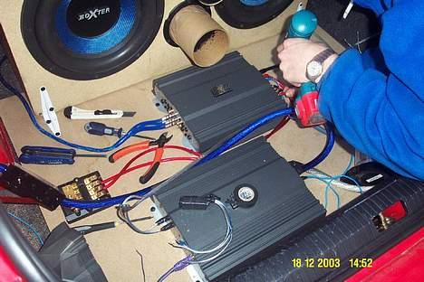 Bilstereo 145,5 db 6000 W  (SOLGT) billede 11