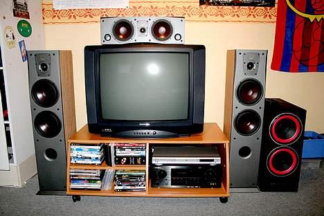 Hjemmebiograf Marantz og Dali Concept! - Her er et billede fra sweetspot uden filter på højtalerne. billede 1