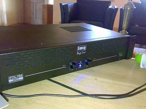 Diskoteksanlæg Discotek Hurricane - Min stage line forstærkere/ amplifler billede 4