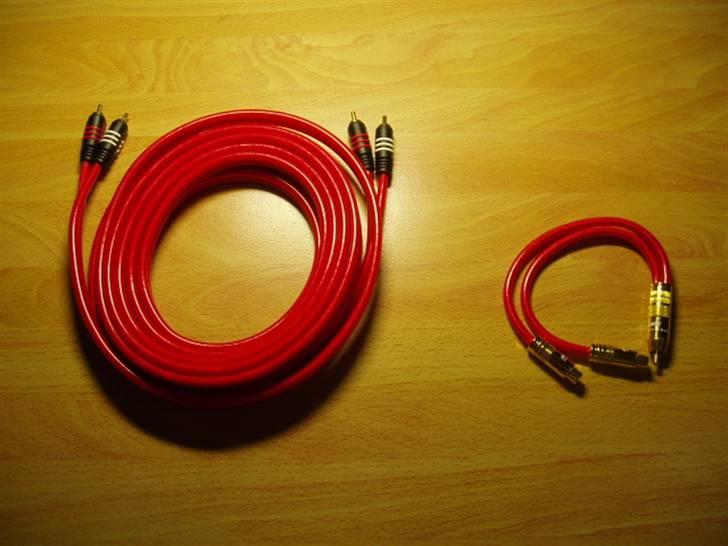 Musikanlæg Oldermand's anlæg - Sub kabel. billede 3