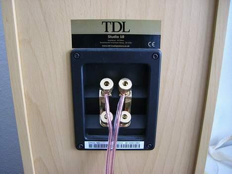 Musikanlæg NAD + TDL SÆLGES - TDL Studio 10 bagfra billede 4