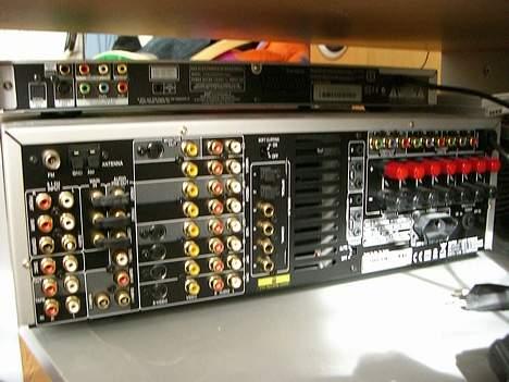 Musikanlæg NAD + TDL SÆLGES - NAD T743 + T514 bagfra billede 5