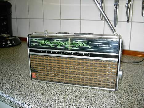 Minianlæg Grundig Elite Boy 600 - Klassisk stil med front i (plastik) træ billede 1