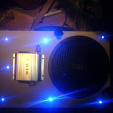 Scooterstereo cykel traler projekt