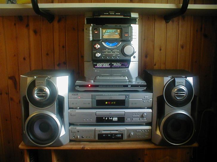 Minianlæg Sony MHC BX-5 - En anden opstilling af anlægget billede 5