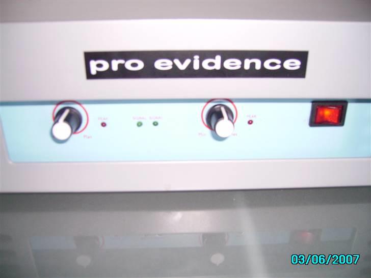 Musikanlæg Pro evidence - så er der lidt op og ned :D volume :D billede 3