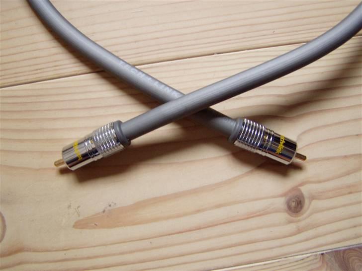 Hjemmebiograf Pioneer * OLD* - Tech+Link kablet! Chrome plated professional connector cables! billede 20