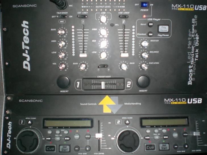 Computeranlæg DJ Tech, Eltax - Mixer billede 2