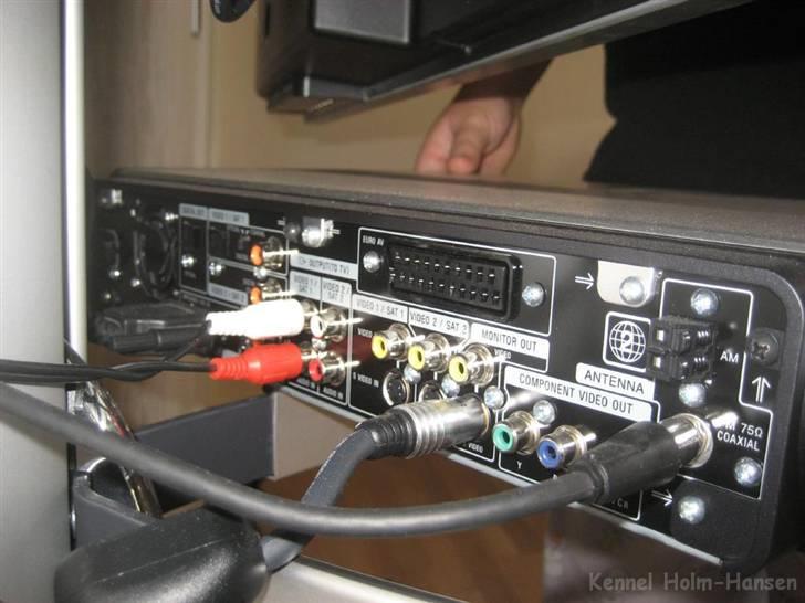 Hjemmebiograf Sony / Hitachi OLD - Røven på recieveren. billede 9