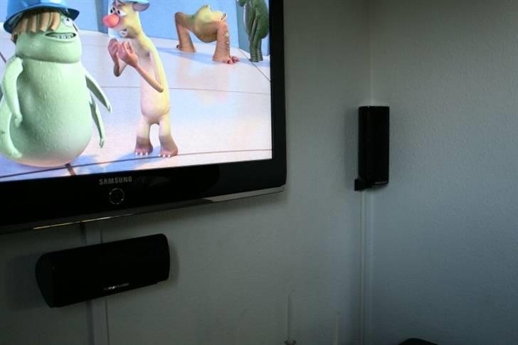 Hjemmebiograf Harman Kardon & Samsung - TV, center og right front billede 6