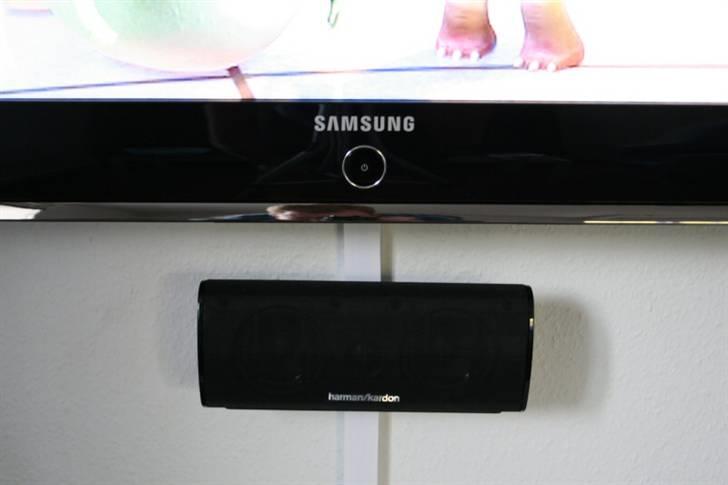 Hjemmebiograf Harman Kardon & Samsung - Center indbygget i kabelkanal billede 8