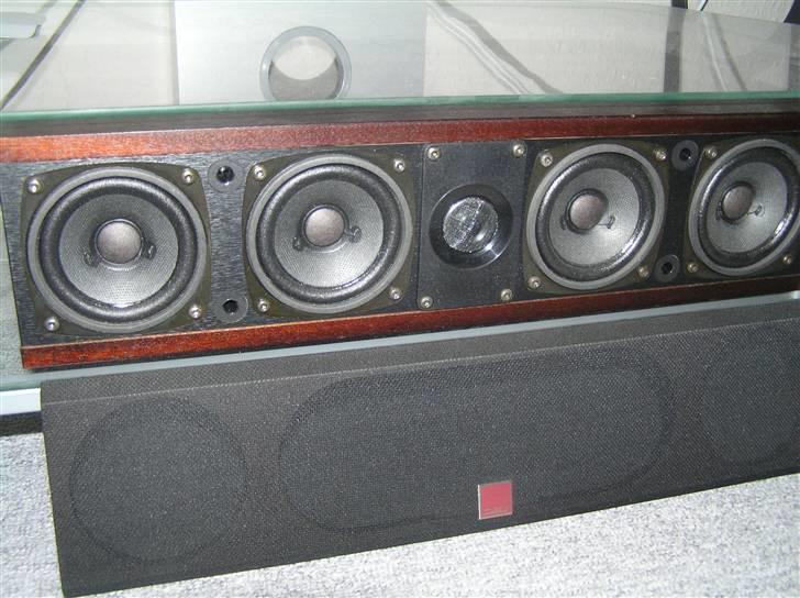 Hjemmebiograf cambridge vs diy, - min dali c-8 front center uden front stof billede 11