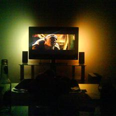 Hjemmebiograf Lækkert Philips udstyr (: