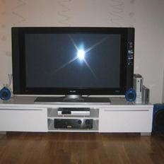 Musikanlæg 50", 360 og wii, gammelt