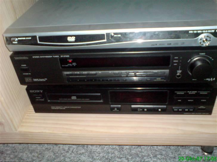 Musikanlæg Cerwin vega vs. Technics - dvd, technics tuner, og sony cd afspiller billede 4