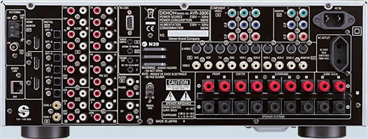 Hjemmebiograf Denon fan billede 8