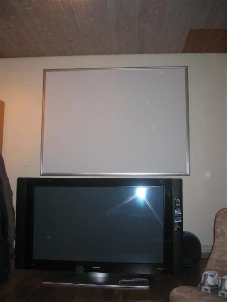 Musikanlæg 50", 360 og wii, gammelt - Juleaften :D da vi havde fået sat det på fod :d flot tv !:D  billede 5